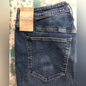 Madewell - The curvy perfect vintage jean